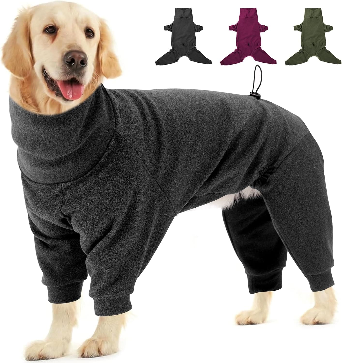 Dotoner Manteau pour Chien à Quatre Pattes Vestes pour Chien Polaire Coupe-Vent Pull Vêtements Manteaux d'hiver pour de Petite,Taille pour l'intérieur et l'extérieur