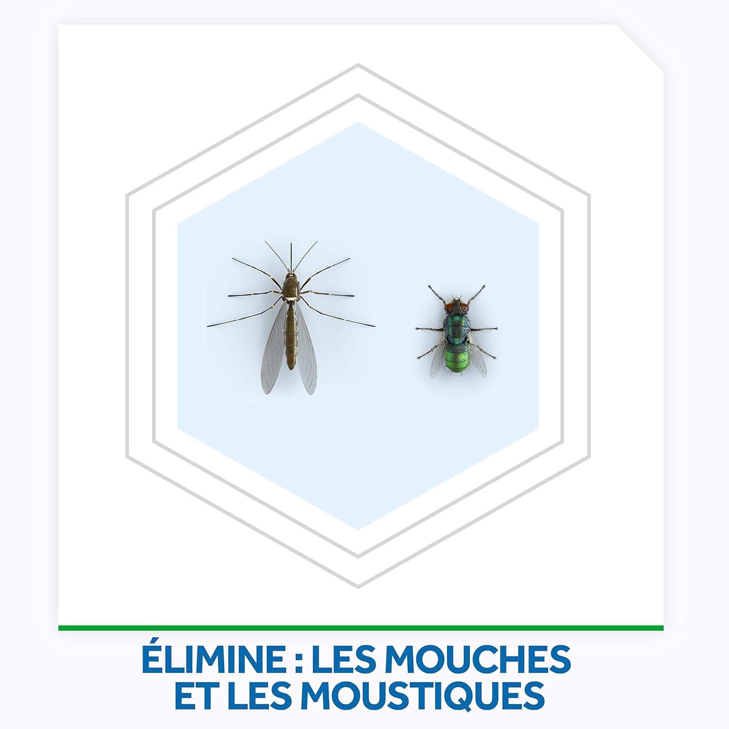 Raid Max Aérosol Mouches & Moustiques Action Rapide Longue Durée 400 ml