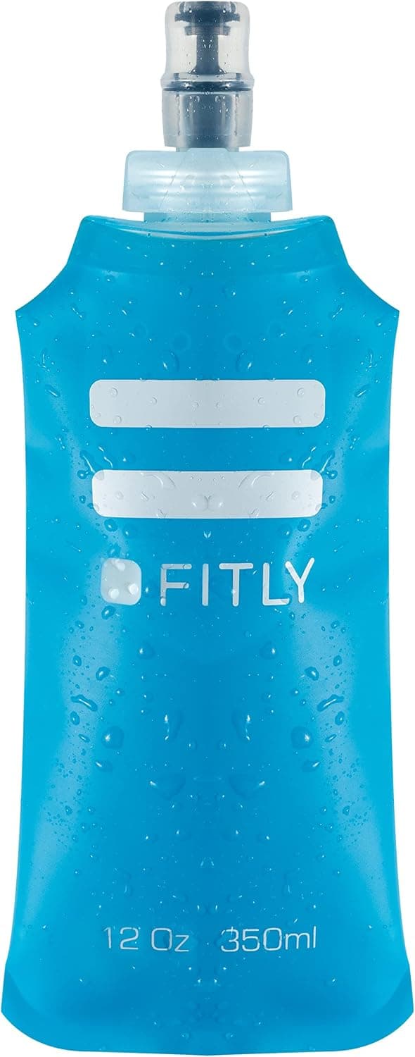 FITLY Soft Flask pour Sac d'Hydratation - Idéal pour Le Running, vélo, randonnée - Gourde Souple