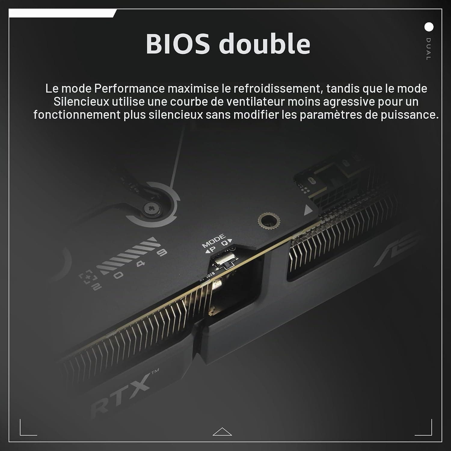 ASUS Dual GeForce RTX 5070 12GB GDDR7 OC Edition Carte Graphique Gaming