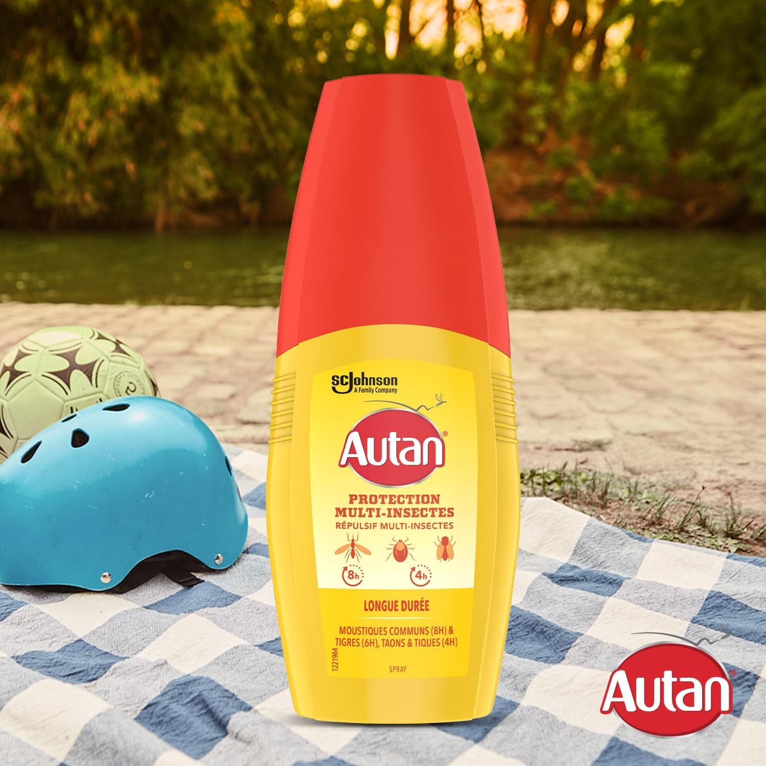 Autan Multi-Insectes Répulsif Anti-Moustiques Tigres Taons Spray 100 ml