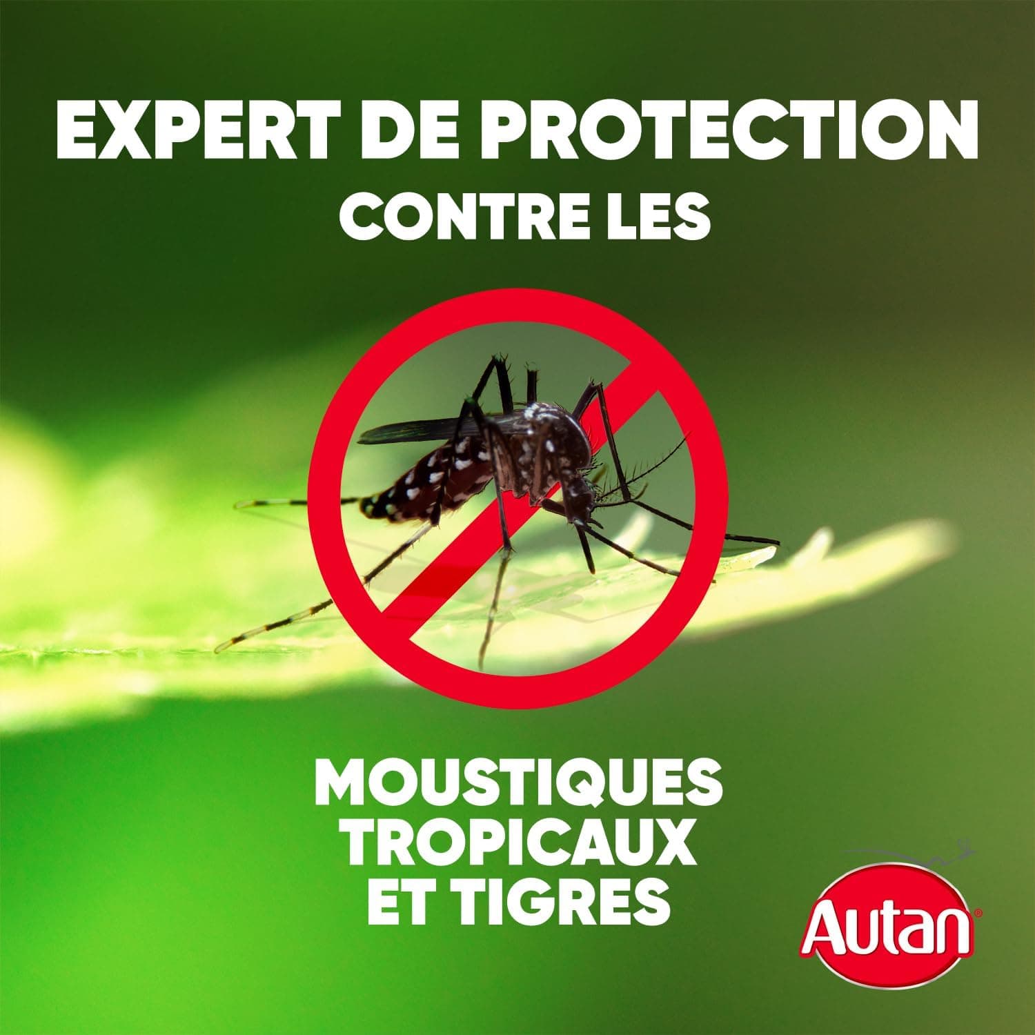 Autan Tropical Répulsif Anti-Moustiques Tigres & Tropicaux Spray 100 ml