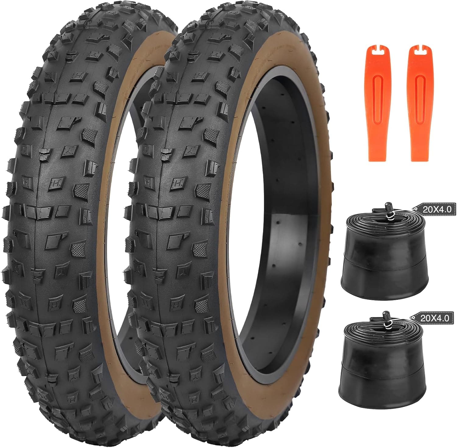 Pneu de Vélo Large 20x4.0 (98-406) pour Fat Bike et Vélo Électrique