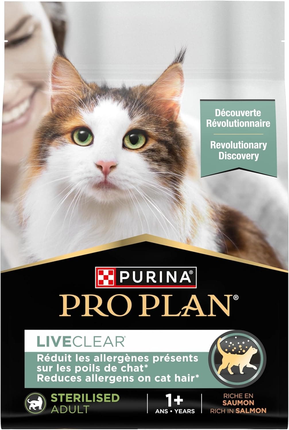 PRO PLAN LIVECLEAR Adulte Stérilisé Saumon 2,8kg