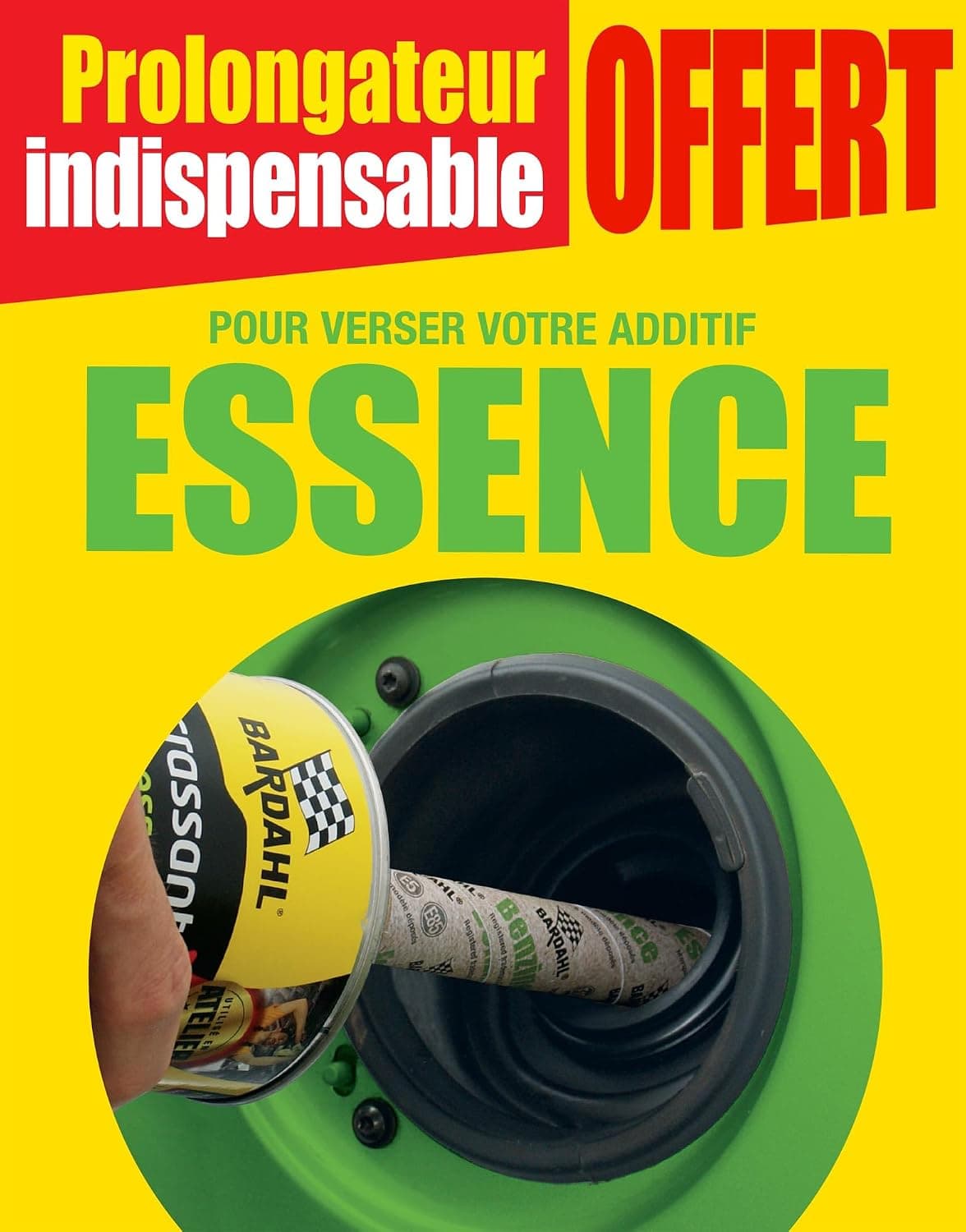Décrassant moteur essence 500ml Bardahl (flacon)