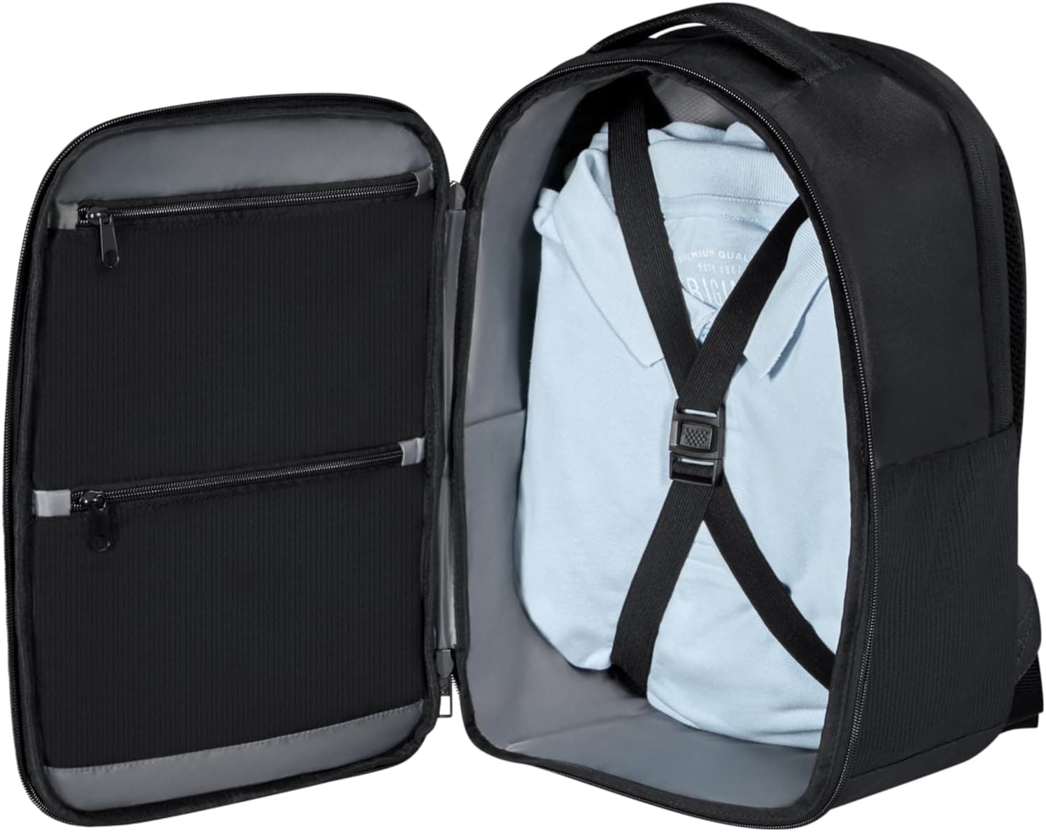 Samsonite GUARDIT 3.0 - Sac à dos Ryanair pour ordinateur portable, 25 x 20 x 40 cm, 24L, Noir (Black)