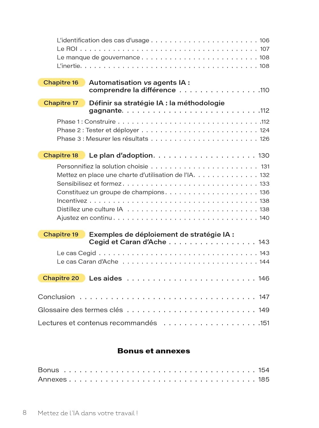 Mettez de l'IA dans votre travail !: | ChatGPT, Gemini, IA générative
