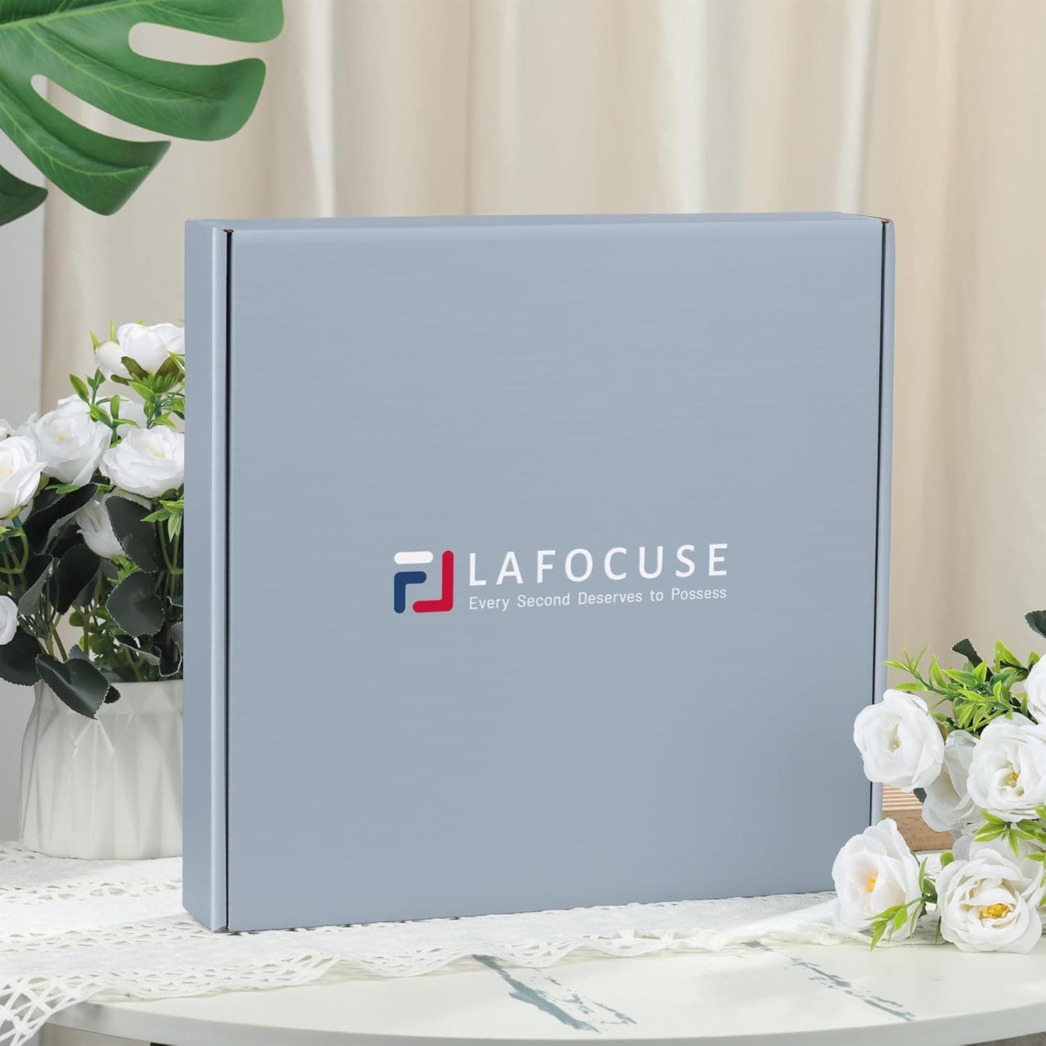 Lafocuse Horloge Murale avec Thermomètre et Hygromètre Vintage Pendule Murale Quartz Noir Silencieuse pour Salon Cuisine 30cm