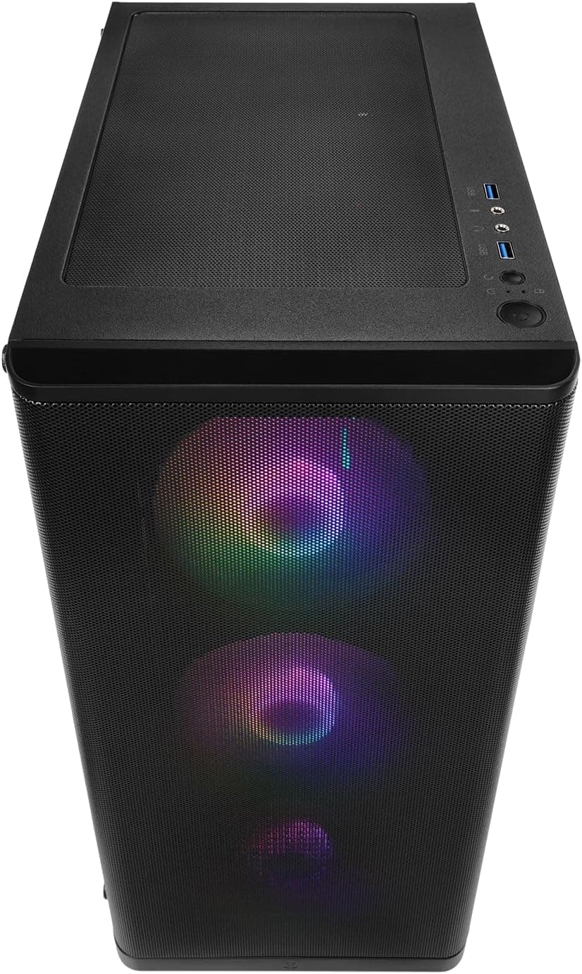 Memory PC Gamer Ryzen 5 5500 6X 4,2 GHz, 16 Go de RAM DDR4, SSD M.2 1 to, NVIDIA RTX 5060 8 Go, Windows 11 Pro