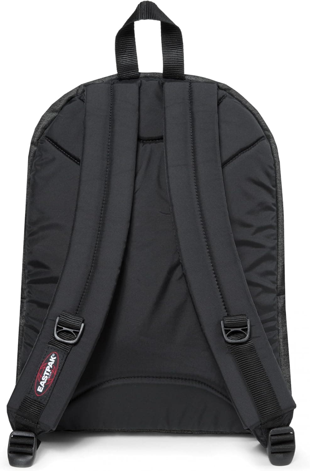 EASTPAK Pinnacle Sac à dos 38L (42 x 32 x 25,5 cm), grand sac école et voyage, sac à dos multi-compartiments résistant avec organiseur et bretelles rembourrées - BLACK DENIM