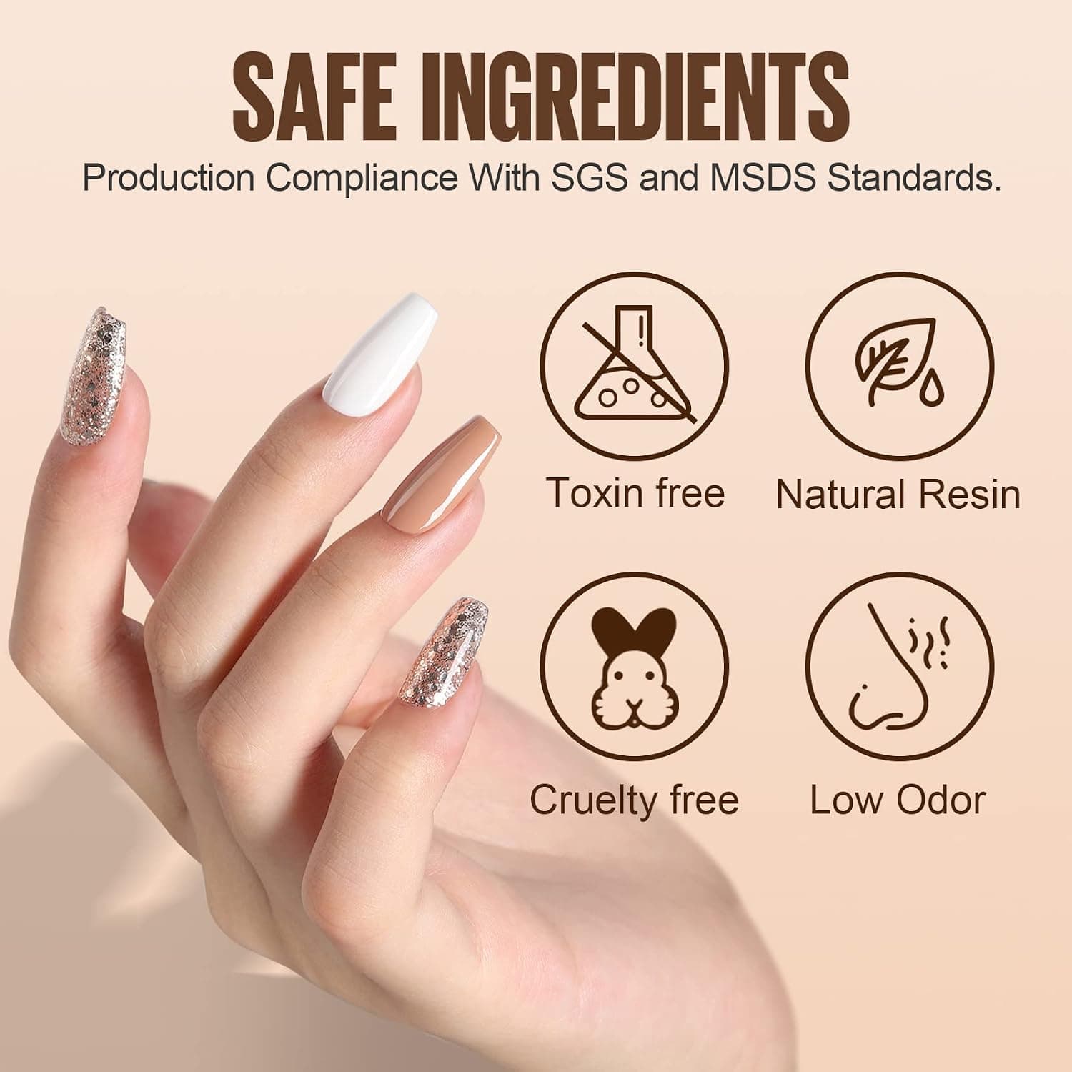 TOMICCA Base et Top Coat Vernis Semi Permanent 15ML | No Wipe Top Coat et Base Coat Set, Brillance & Durable, Kit Manucure pour Nail Art Starter, Manicure Salon, DIY at Home