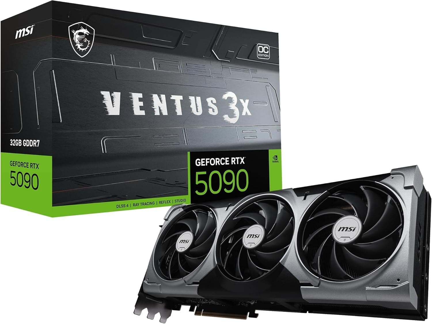 MSI NVIDIA GeForce RTX 5090 32G Ventus 3X OC Carte Graphique