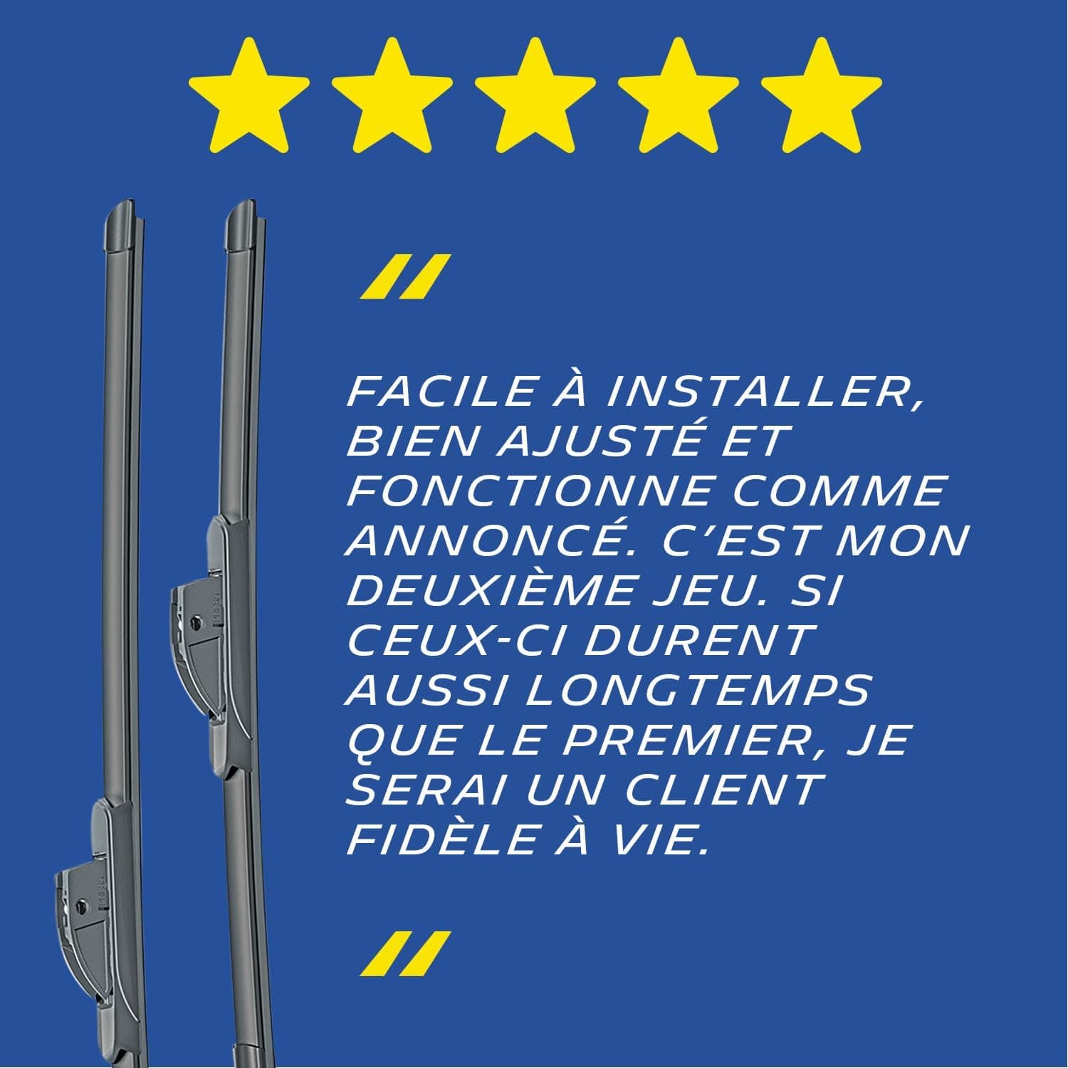 Michelin Stealth Ultra Balais d'essuie-glace - Kit de Balais - Longueur:500/500MM | Kit d'essuie-glaces Avant BMW 3 E30,Z3 E36 | Dacia Duster,Logan| Renault:Clio I,Duster | Volvo:740,940