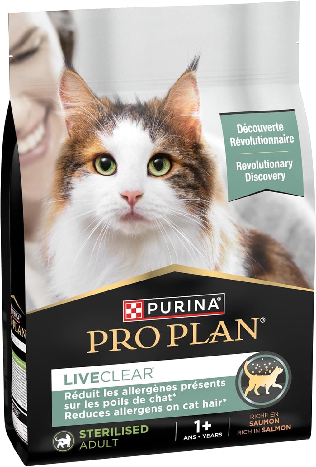 PRO PLAN LIVECLEAR Adulte Stérilisé Saumon 2,8kg
