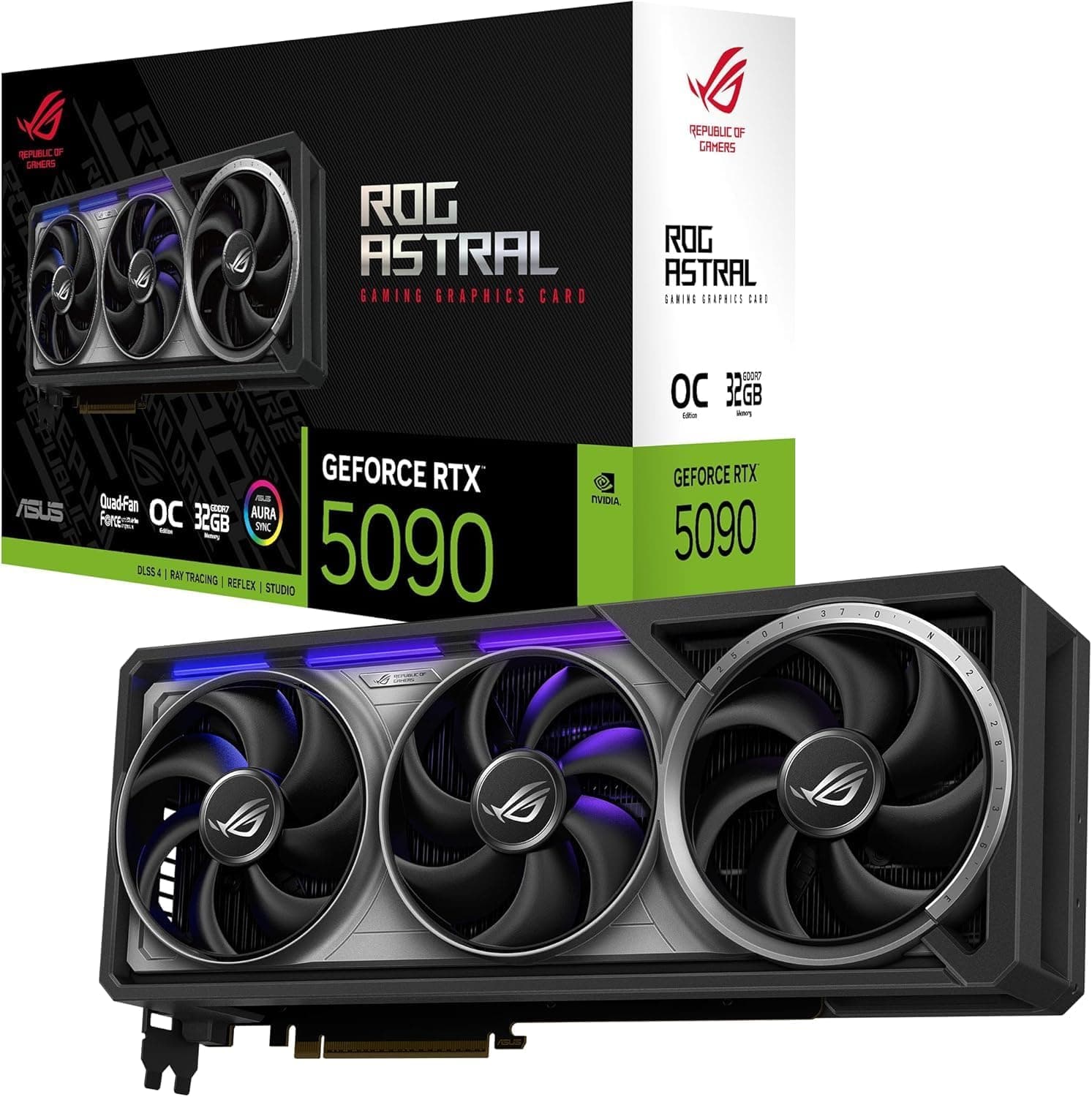 ASUS ROG Astral GeForce RTX 5090 32GB GDDR7 OC Edition Carte Graphique