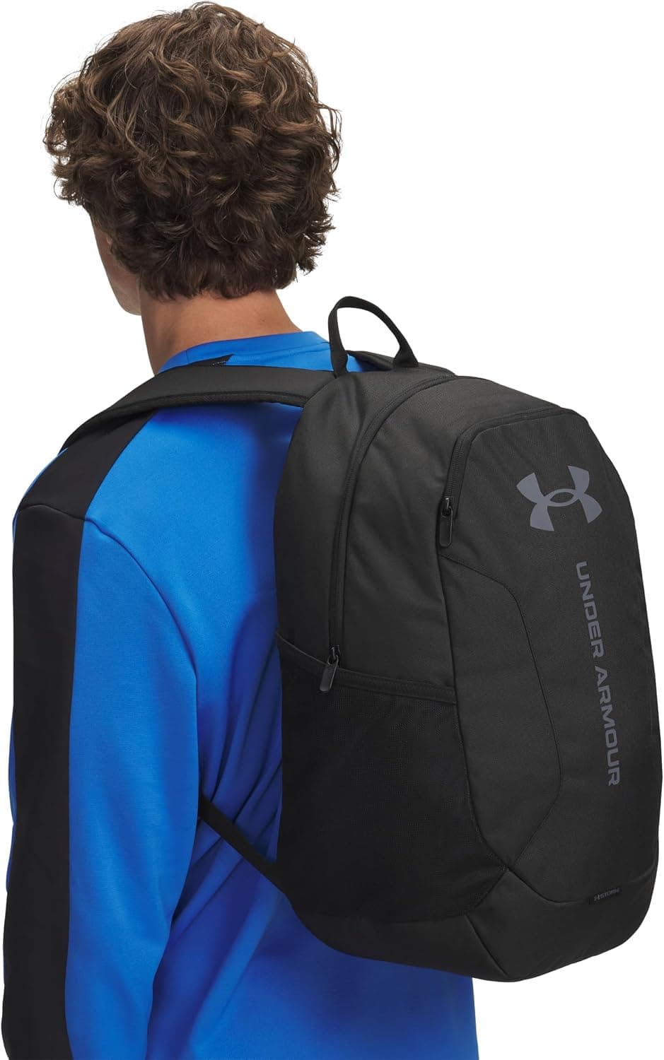 Under Armour Homme Sac À Dos Hustle Lite De 26,5 L, Midnight Navy/Steel