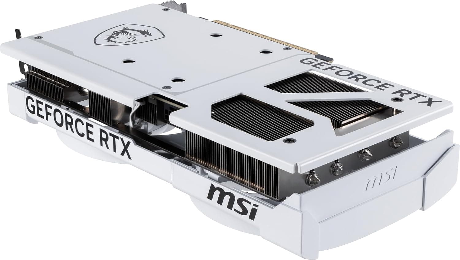 MSI NVIDIA GeForce RTX 5070 12G Ventus 2X OC White Carte Graphique