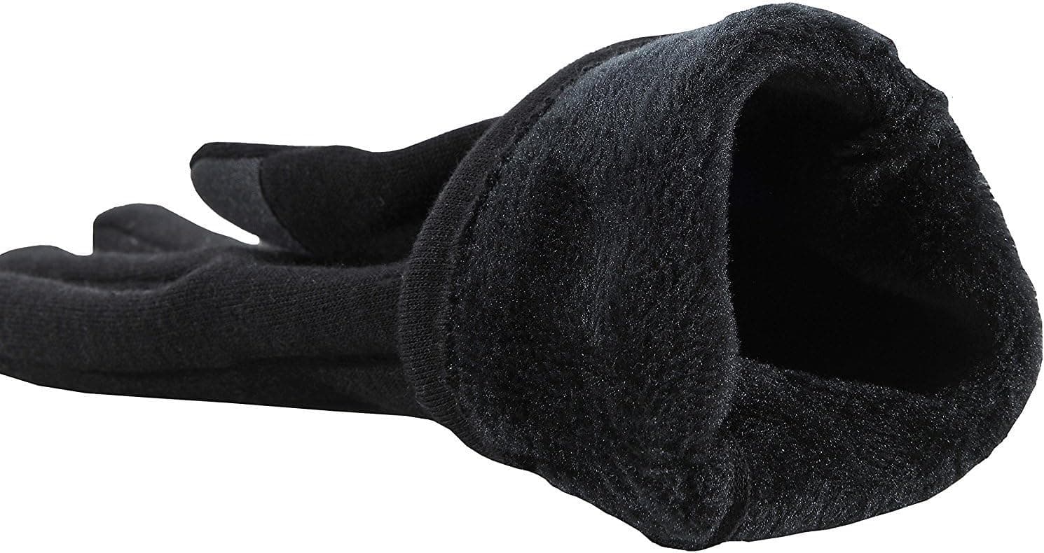 Gants d'hiver chauds pour femme avec doublure épaisse et coupe-vent pour écran tactile