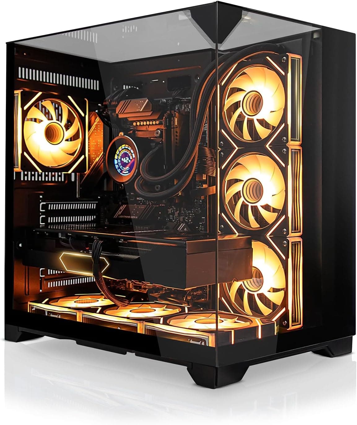 SYSTEMTREFF PC Gamer High-End - AMD Ryzen 7 9800X3D - RTX 5080 16Go