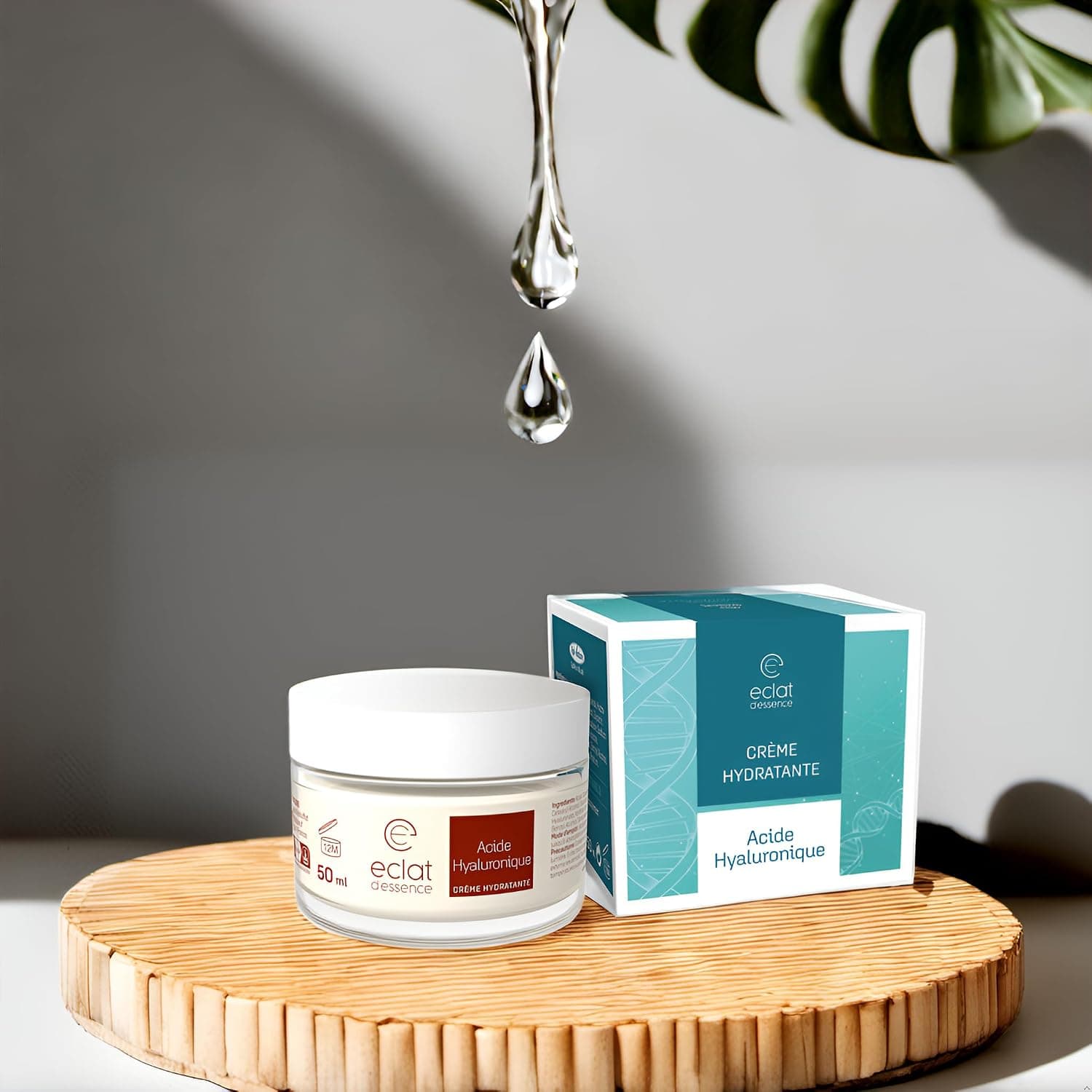 Éclat d’Essence Crème à l’Acide Hyaluronique Api-Nature, 50 ml