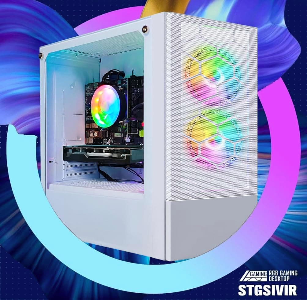 STGsivir PC Gamer Fixe, Ryzen 5 3400G, Vega 11,16G DDR4,512G SSD
