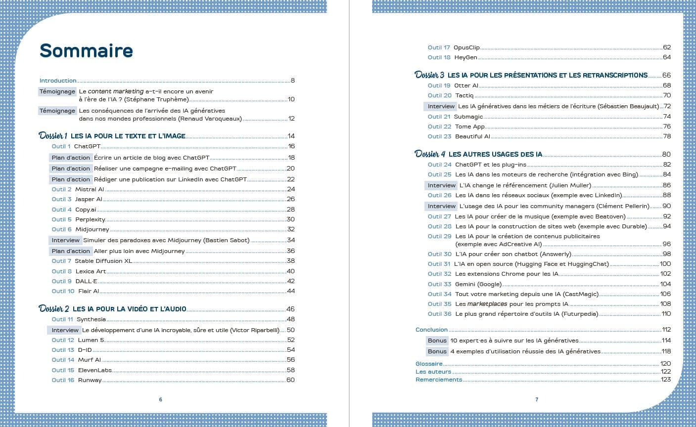 La Petite Boîte à Outils des IA génératives pour créer du contenu: 36 outils clés en main et 4 plans d'action