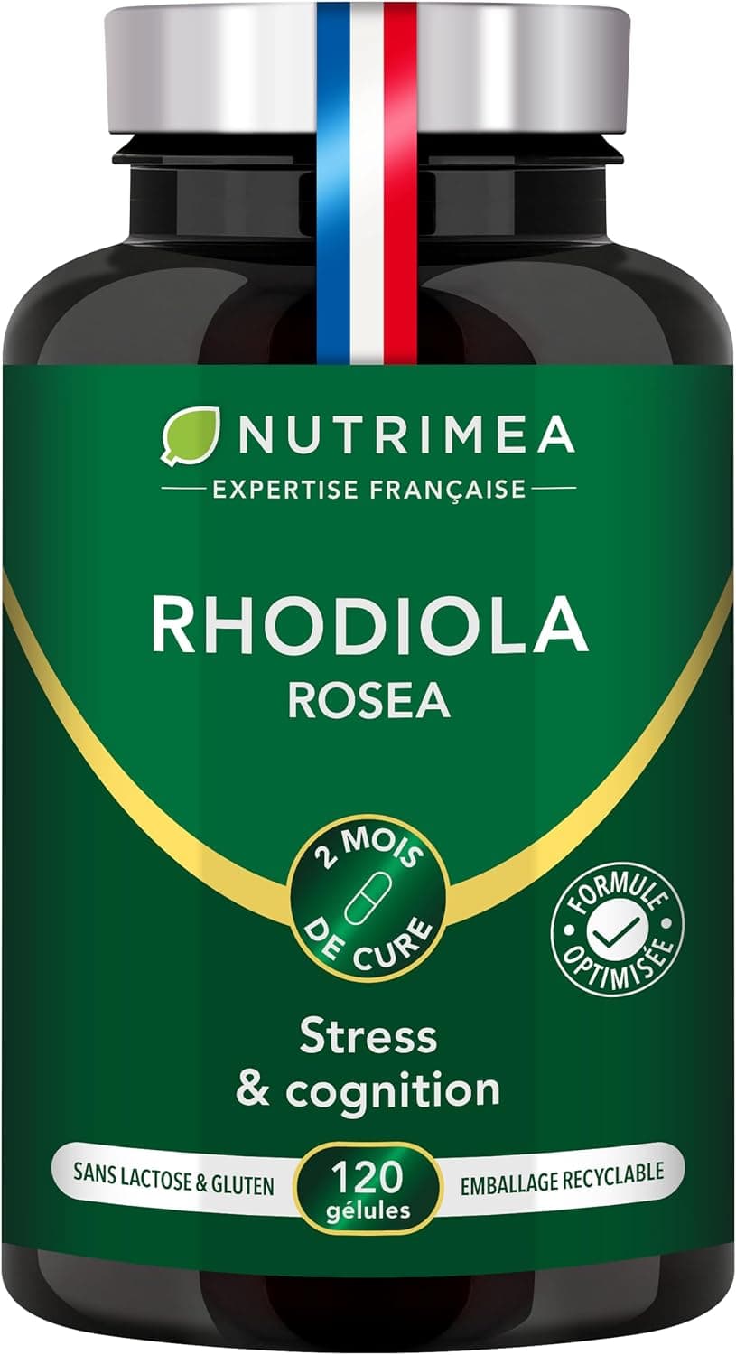 Rhodiola Rosea | 400 mg | Extrait de Racine Titré à 3% en Salidroside