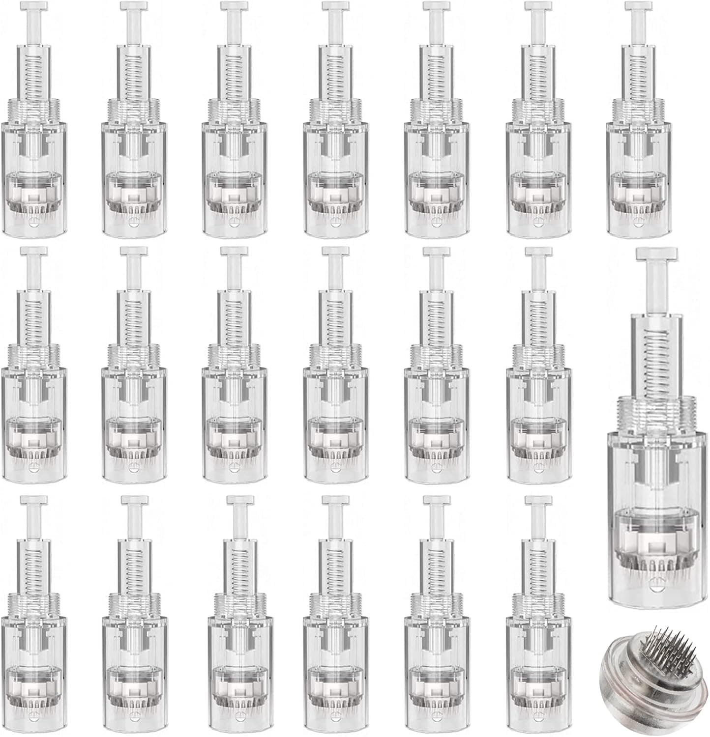 20 Pièces Aiguille Microneedling 36 Pin Micro Needling De Remplacement Dermapen Aiguilles Microneedling Cartouches Pour Micro Needle Gerät Pen Pour Auto Derma Stylo Électrique à Micro Aiguille Nadeln