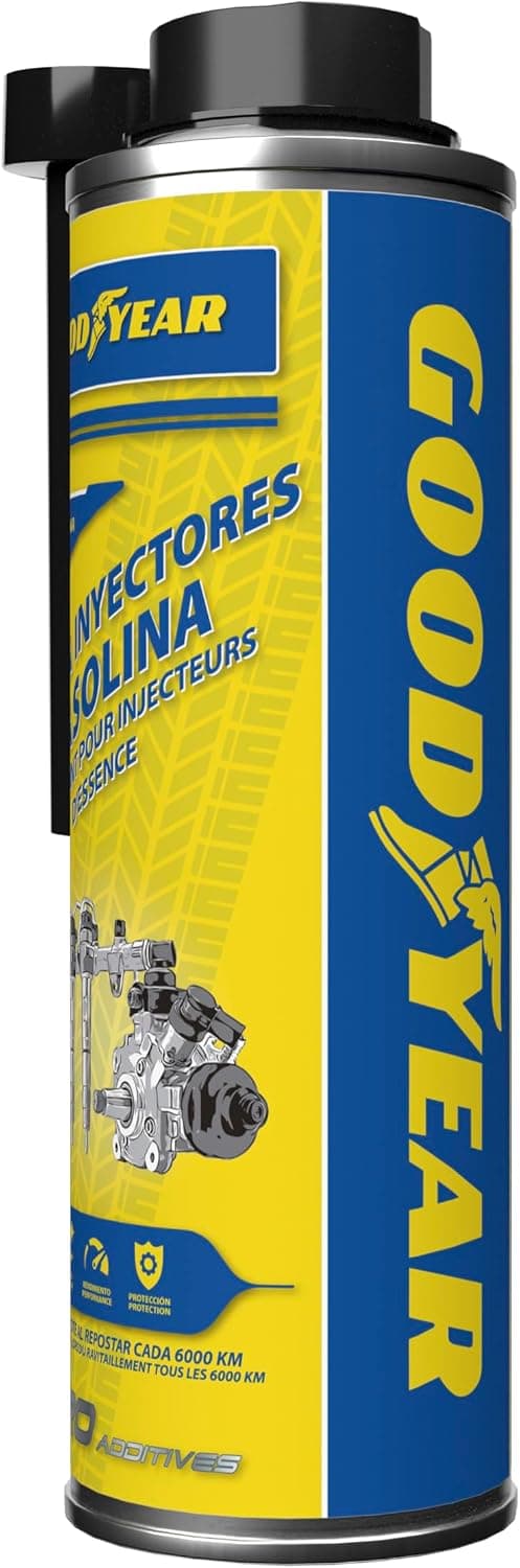 NETTOYANT POUR INJECTEURS D'ESSENCE GOODYEAR, Lot de 1