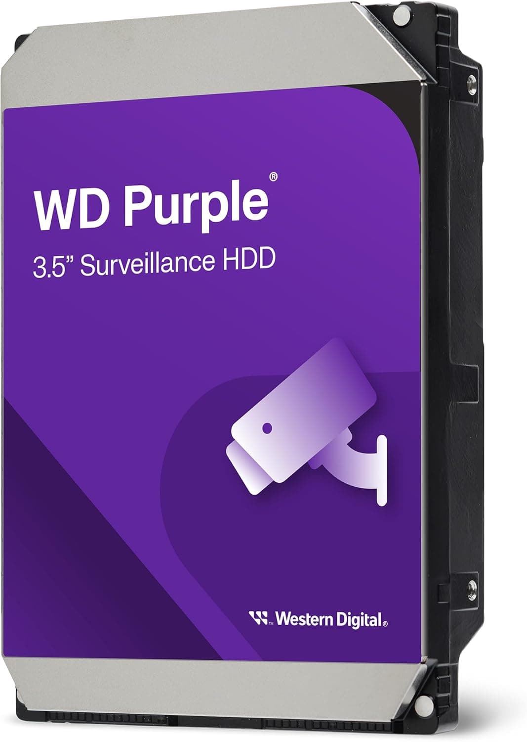 WD Purple 2 To Disque dur Interne 3.5" dédié Vidéosurveillance AllFrame Technology, 180BT/yr, 64MB Cache, Garantie 3 ans