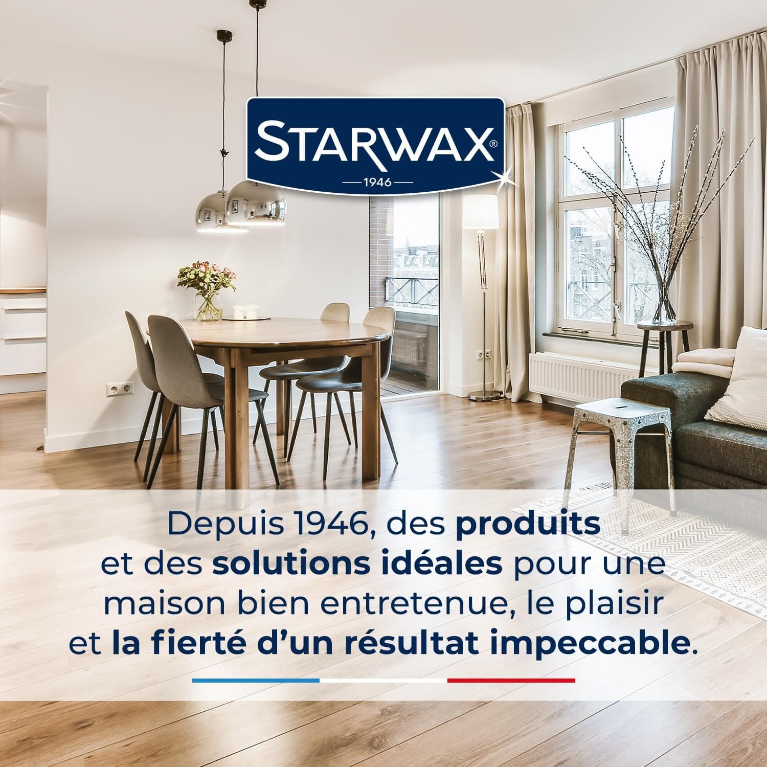 STARWAX Décapant dégraissant Parquets, 1L