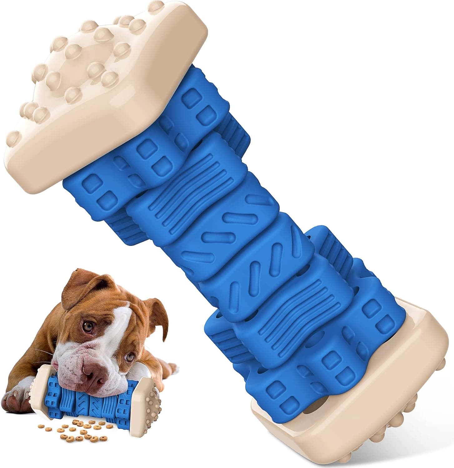 RUXAN Jouet à Mâcher Indestructible pour Chien Agressifs