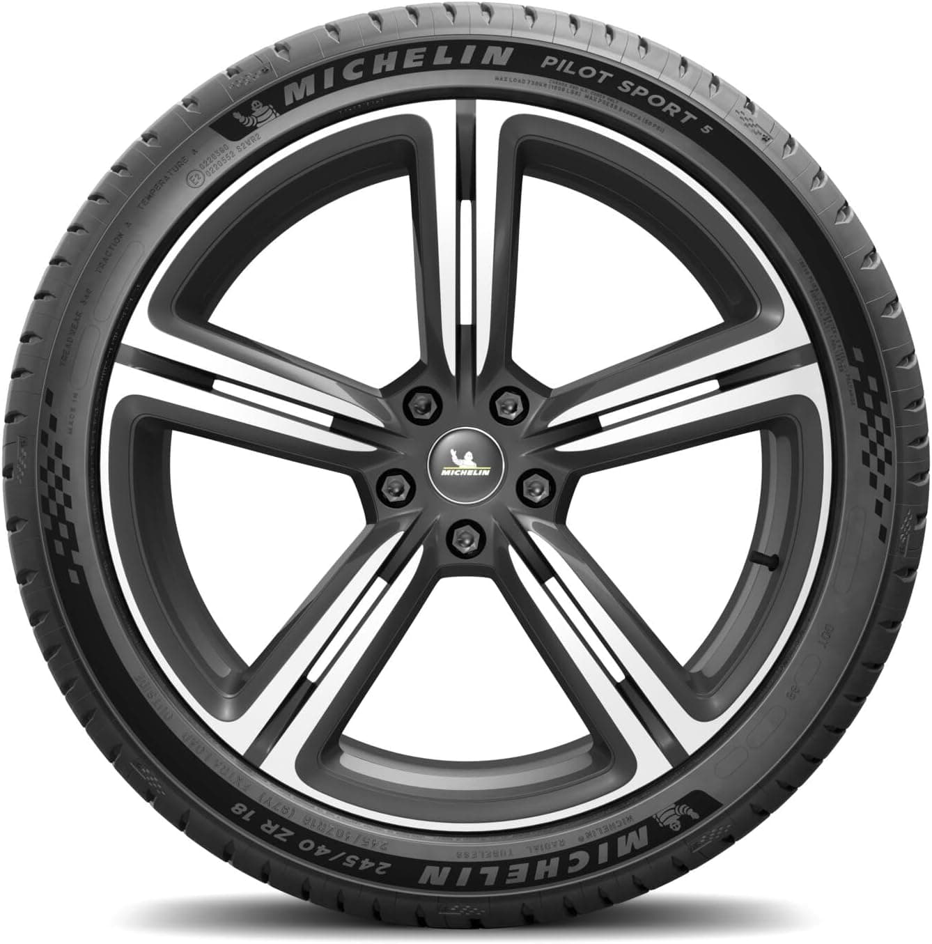 MICHELIN Pneu Été Pilot Sport 5 225/40 ZR18 (92Y) XL