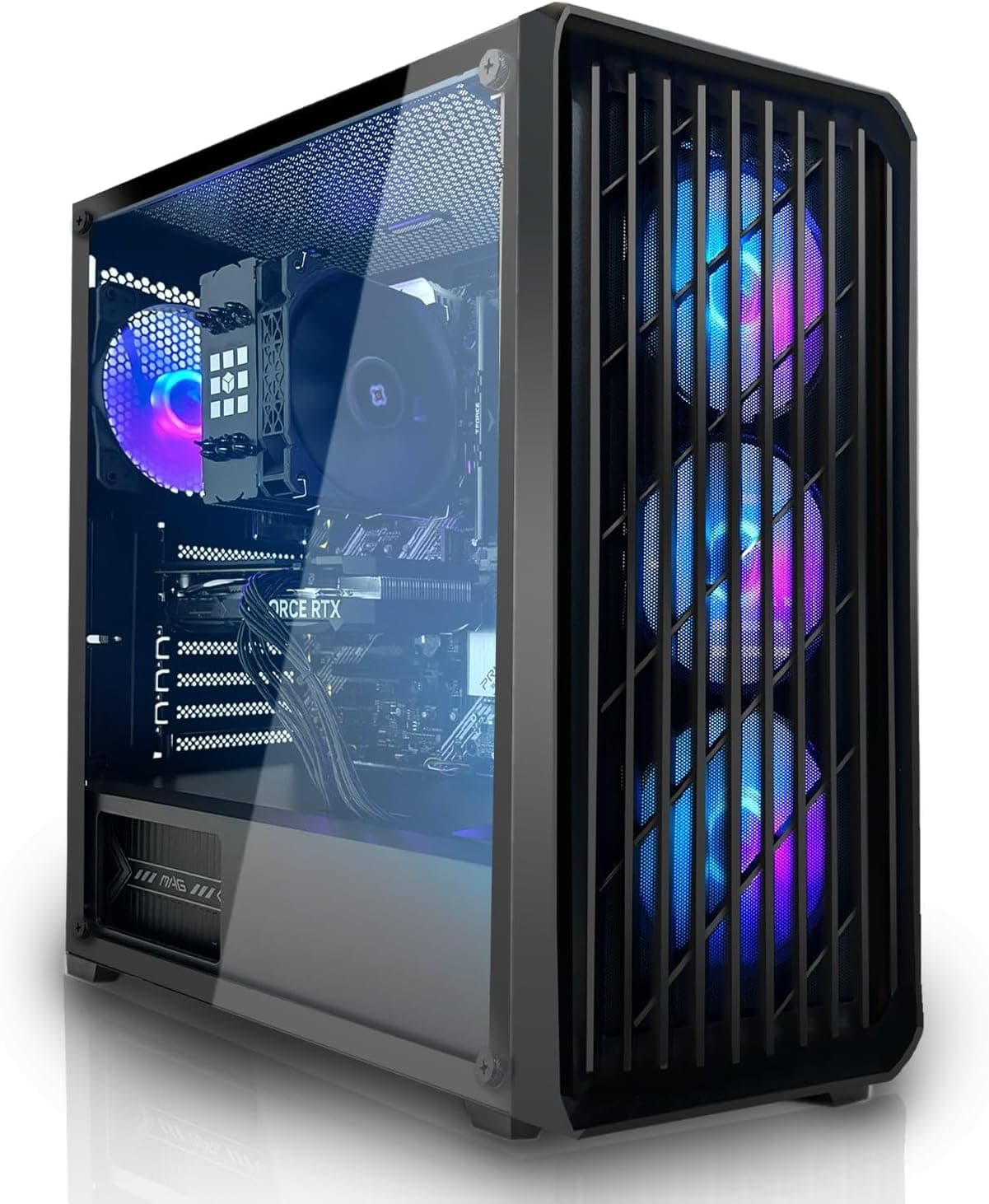 SYSTEMTREFF PC Gamer Basique - AMD Ryzen 7 5700G - 32Go RAM - 1To M.2 SSD