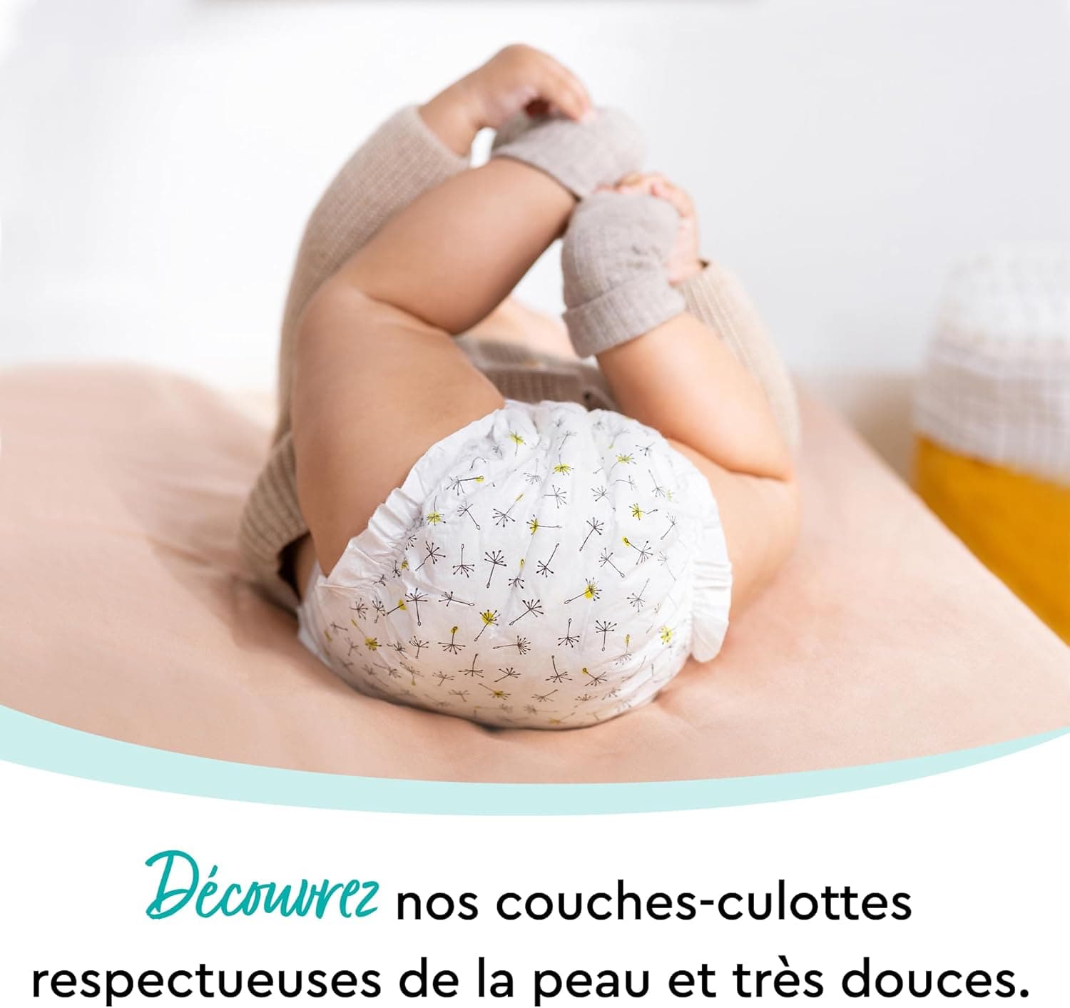 LILLYDOO - Couches Bébé Hypoallergéniques, Taille 2 (4-8 kg), 25 pièces, Ultra Douces et Absorbantes, sans Parfum et Lotion pour les peaux sensibles, Testées dermatologiquement