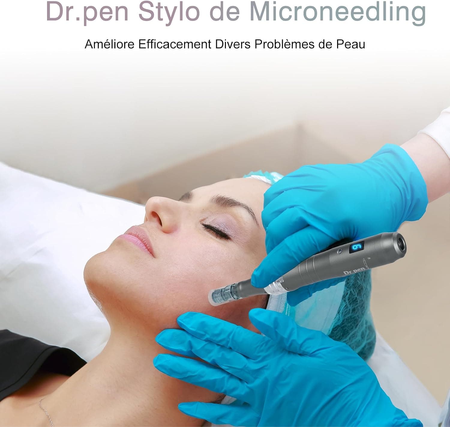 Dr. Pen Ultima M8 Stylo Microneedling Beauté Sans Fil avec 8 Cartouches