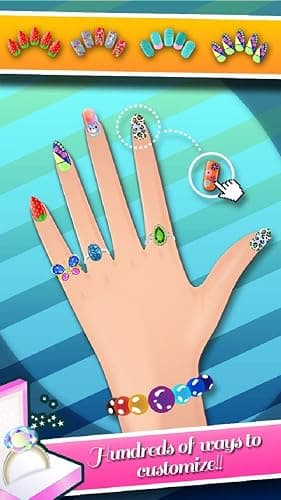 Nail Salon Makeover Cute