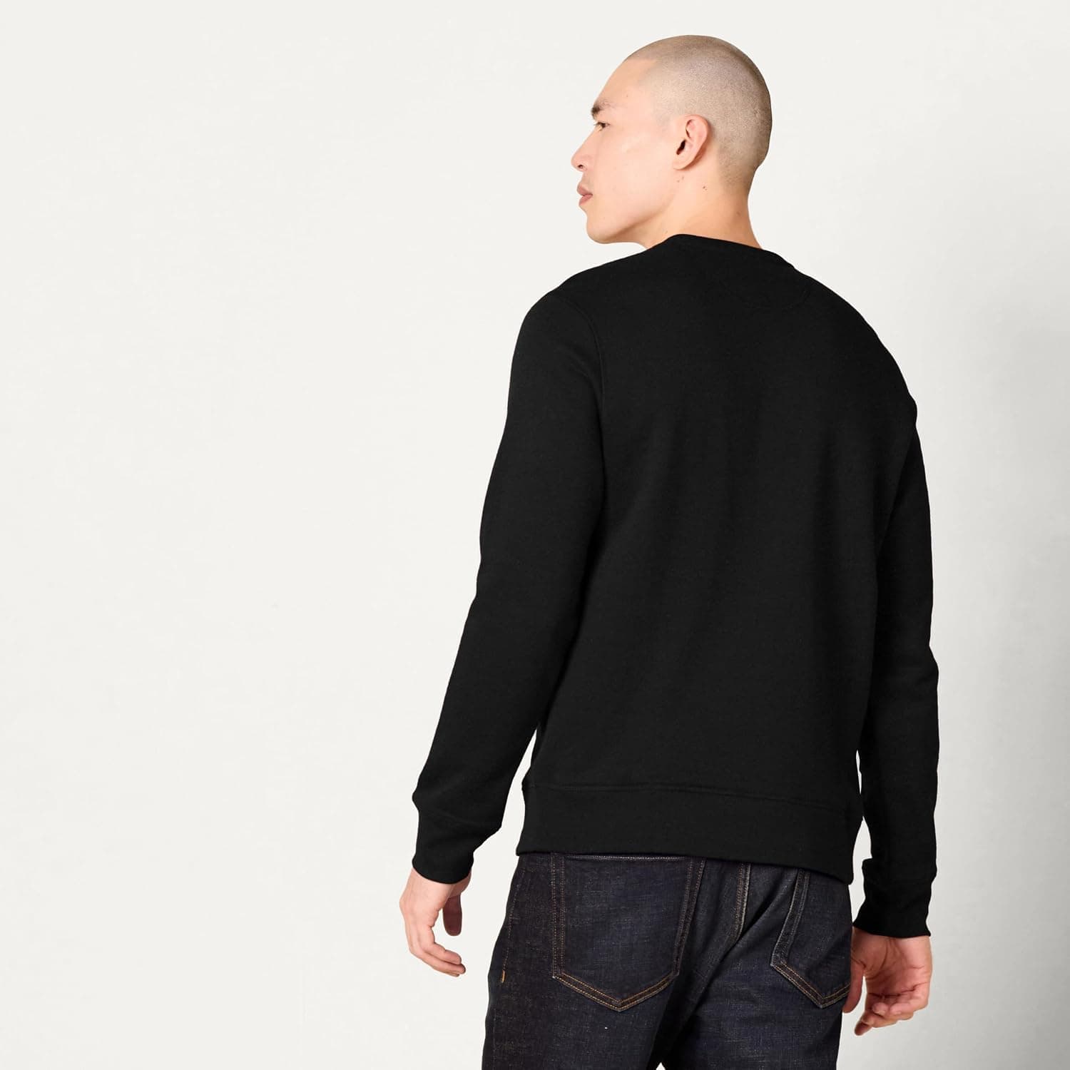 Amazon Essentials Homme Sweat-Shirt à col Rond en Polaire (Grandes Tailles Disponibles)