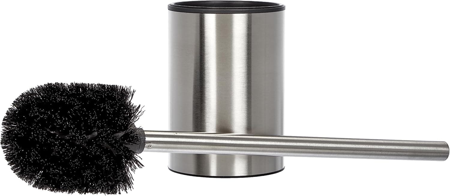 TATAY Brosse Toilettes WC, Hygiène Optimale, Support Inclus, 9 x 9 x 37 cm