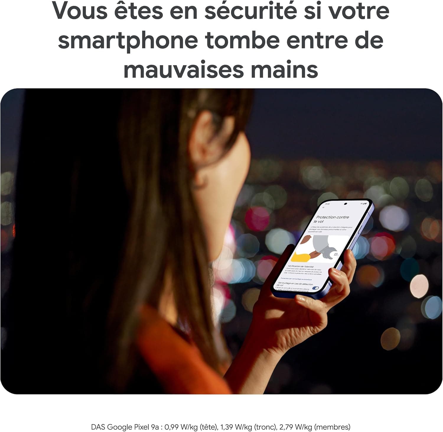 Google Pixel 9a – Smartphone Android débloqué avec Appareil Photo IA, Batterie Longue durée et sécurité Robuste – Noir Volcanique, 128GB