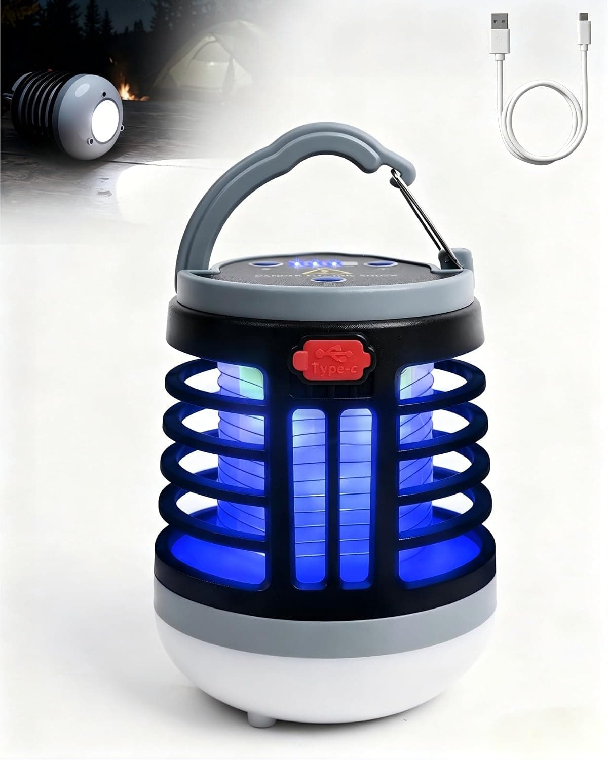 Lustaled 3 in 1 Lampe Anti Moustique