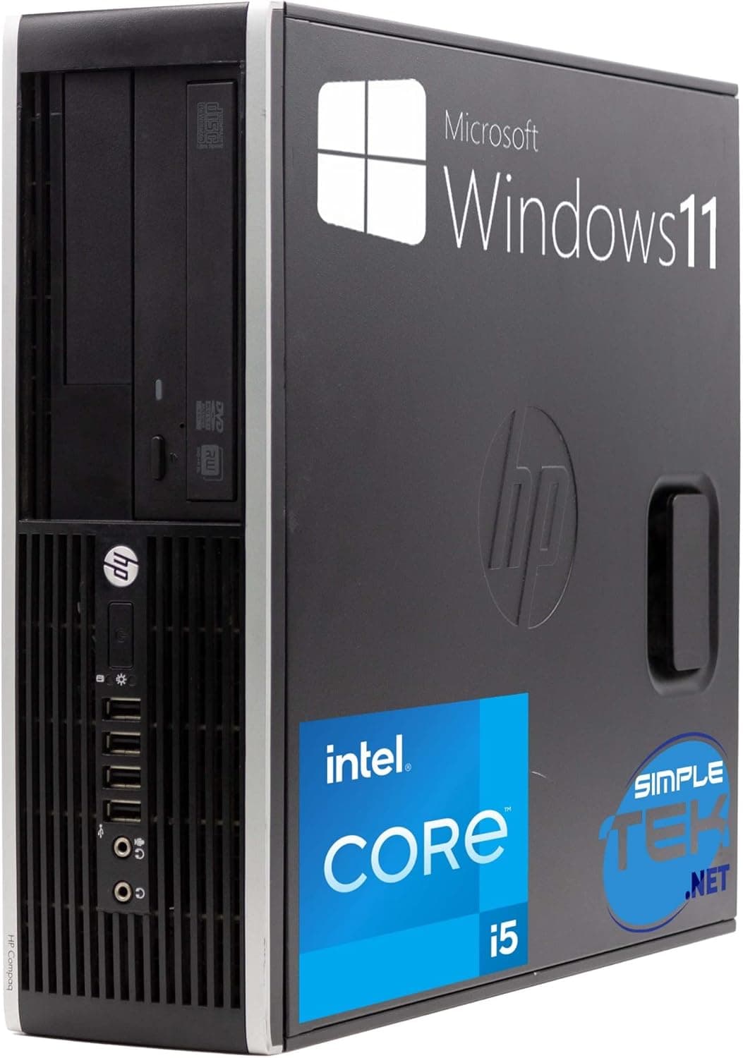 PC HP Compaq Elite 8300 SFF Intel I5-3470 RAM 16Go SDD 240Go W11 WiFi (Reconditionné)