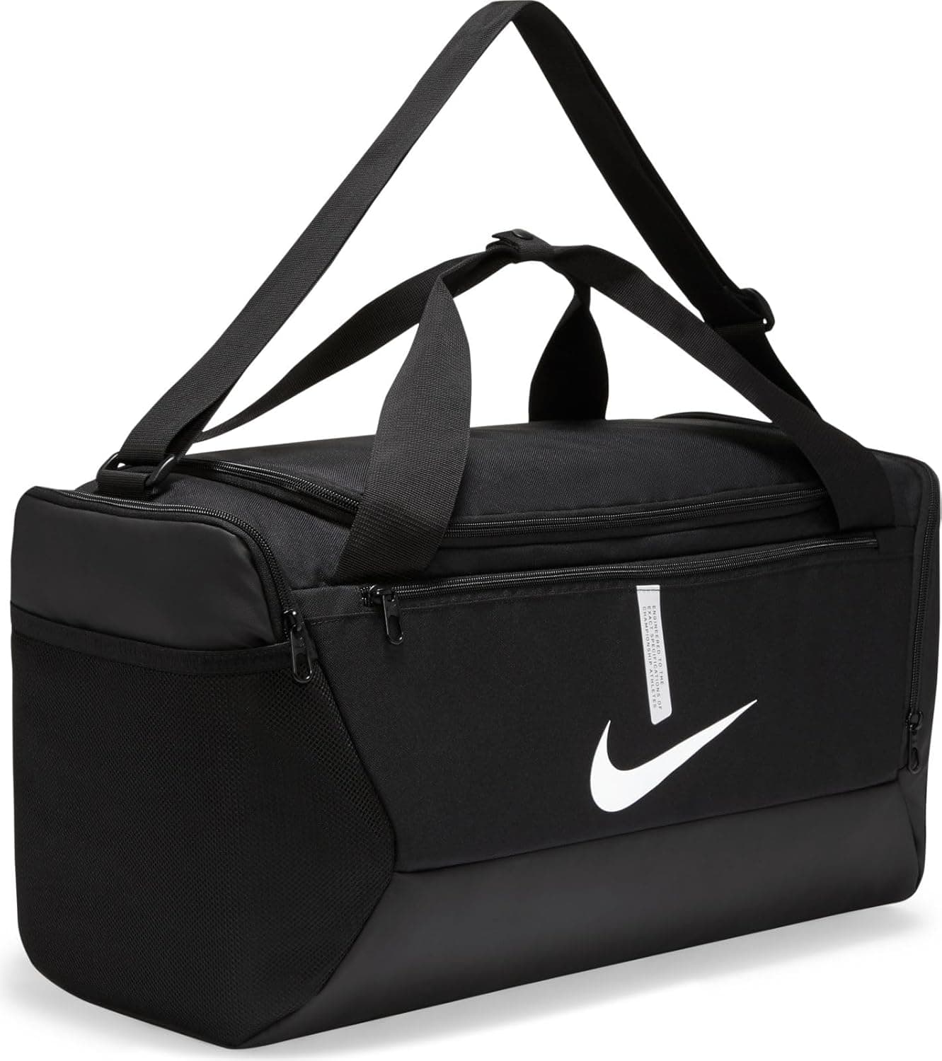 Nike Academy Team Sacs de sport Mixte, Noir/Noir/Blanc, 41 Litres