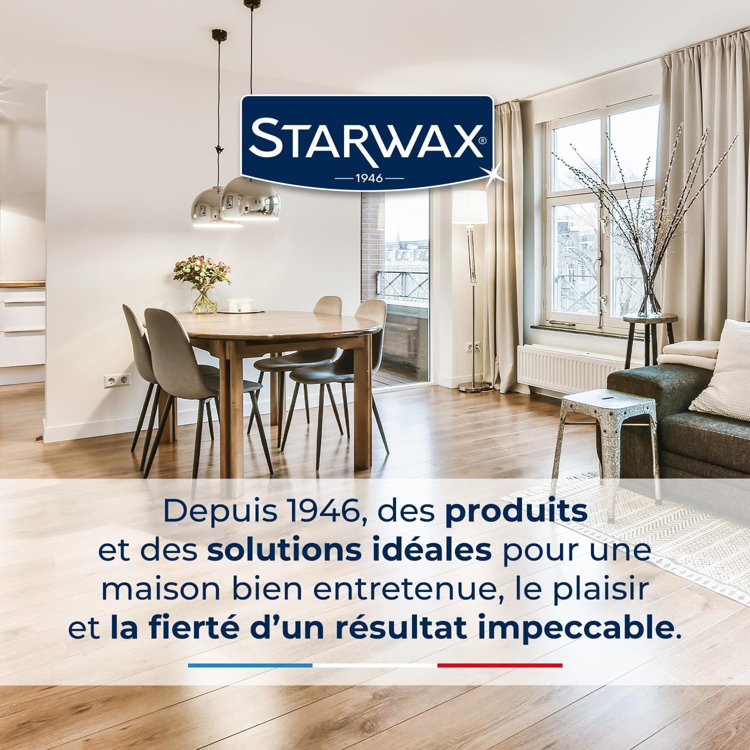 Entretien parquets et sols stratifiés Starwax, 1L (Lot de 1)