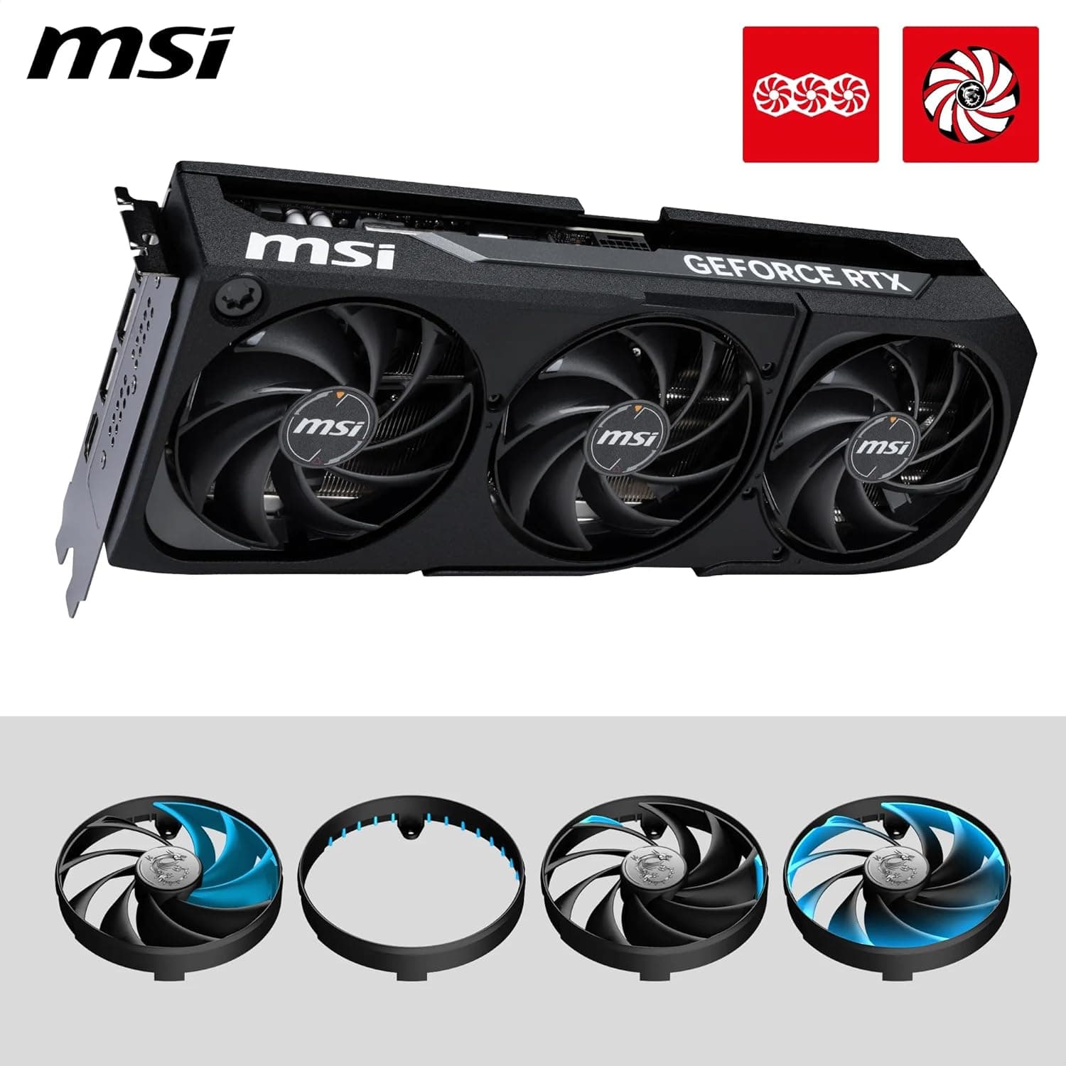 MSI NVIDIA GeForce RTX 5080 16G Shadow 3X OC Carte Graphique