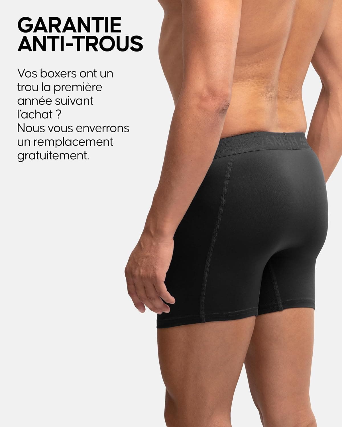 DANISH ENDURANCE Boxers de Running, Jambes Longues ou Normales, Lot de 6