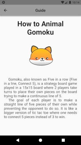 Animal Gomoku