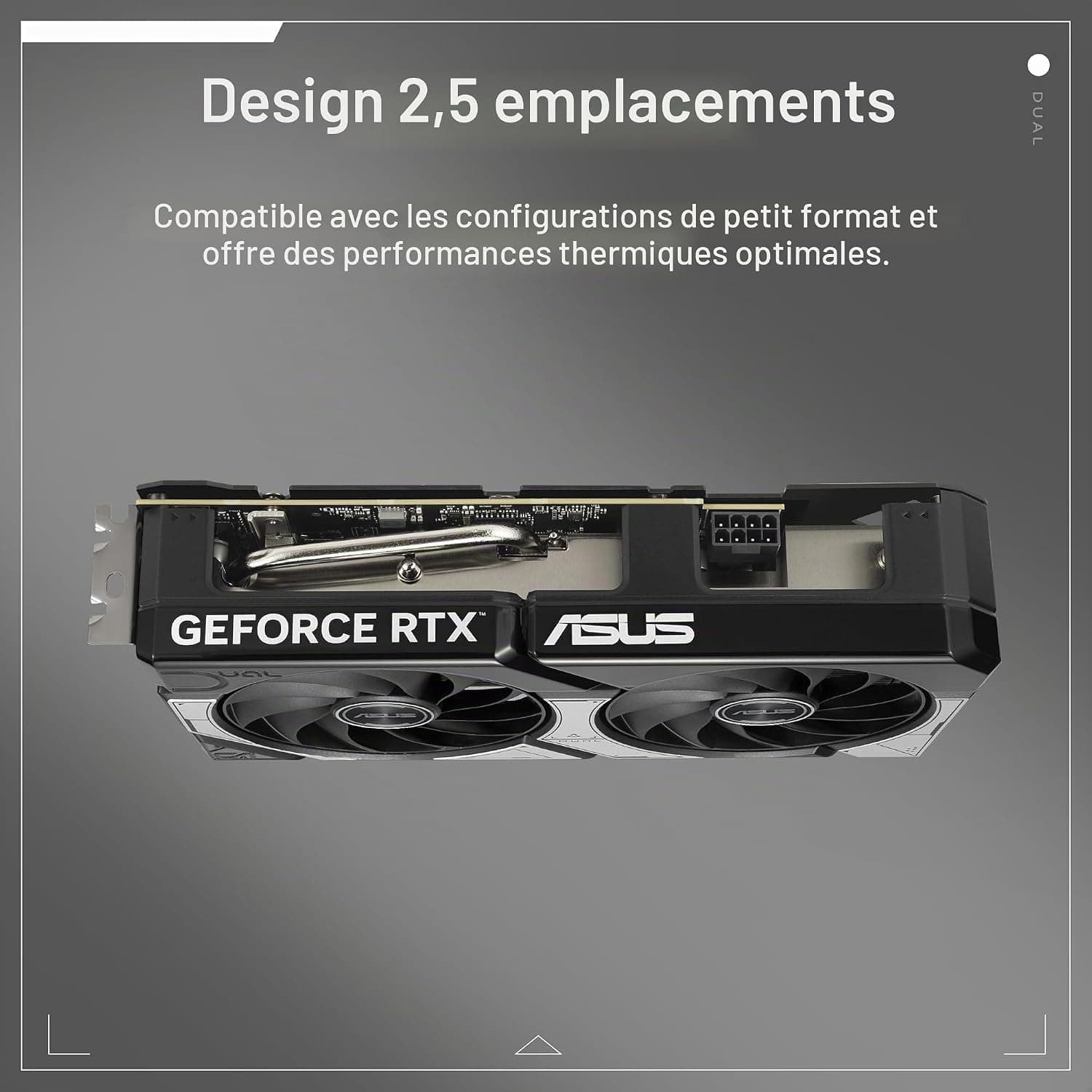 ASUS Dual GeForce RTX 5060 8GB GDDR7 OC Edition Carte Graphique Gaming