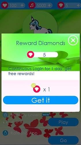 Beautiful Piano3 Game Unicorn