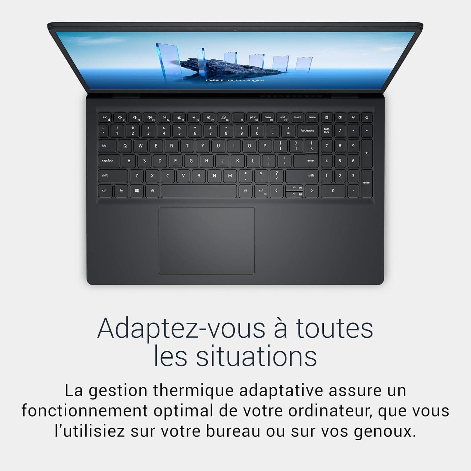 Dell 15 PC Portable Ordinateur Portable DC15250, FHD, Intel Core i5-1334U
